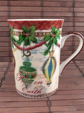 Elizabeth Brownd A Christmas Celebration Peace On Earth Coffee Mug Brownlow